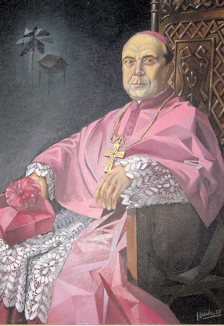 Oleo de I. Landa, del AHDV-GEAH (Archivo Histórico Diocesano de Vitoria) .