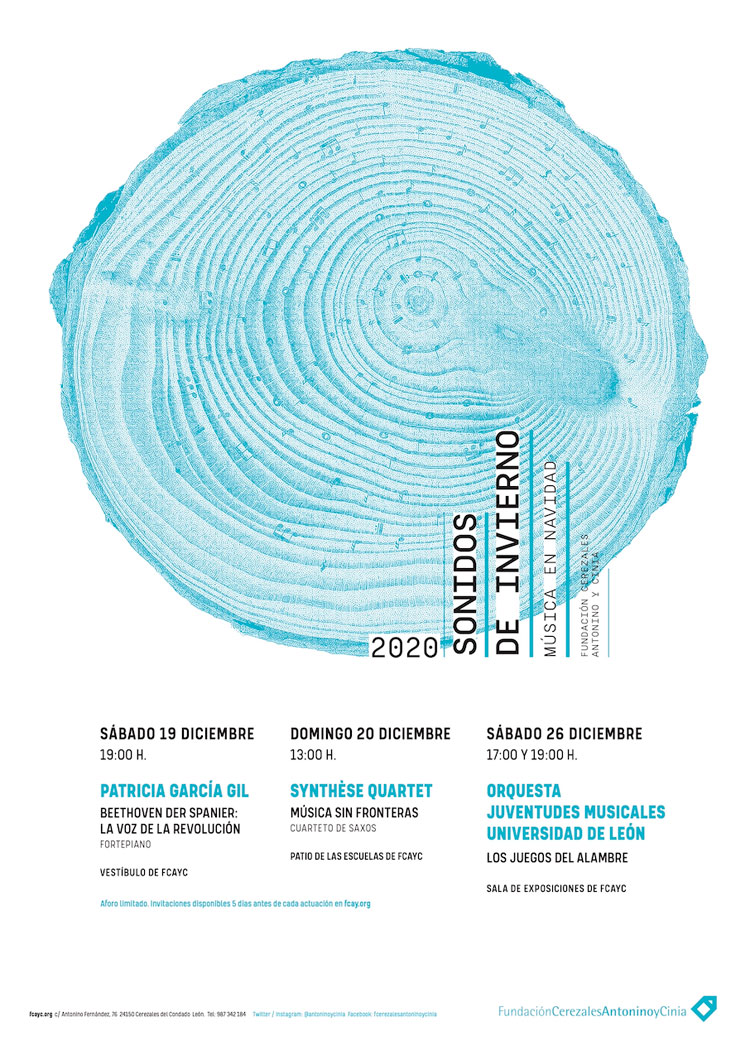 Carlel del Ciclo 'Sonidos de invierno'. | FCAYC