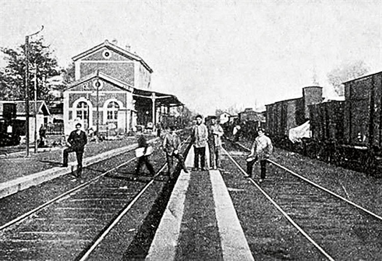 Estación de Ferrocarril del Norte (Astorga a comienzos del siglo XX).