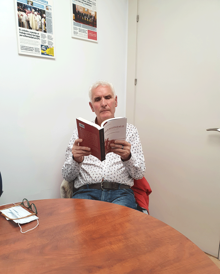 Antonio Martínez Llamas regresa a la novela histórica.