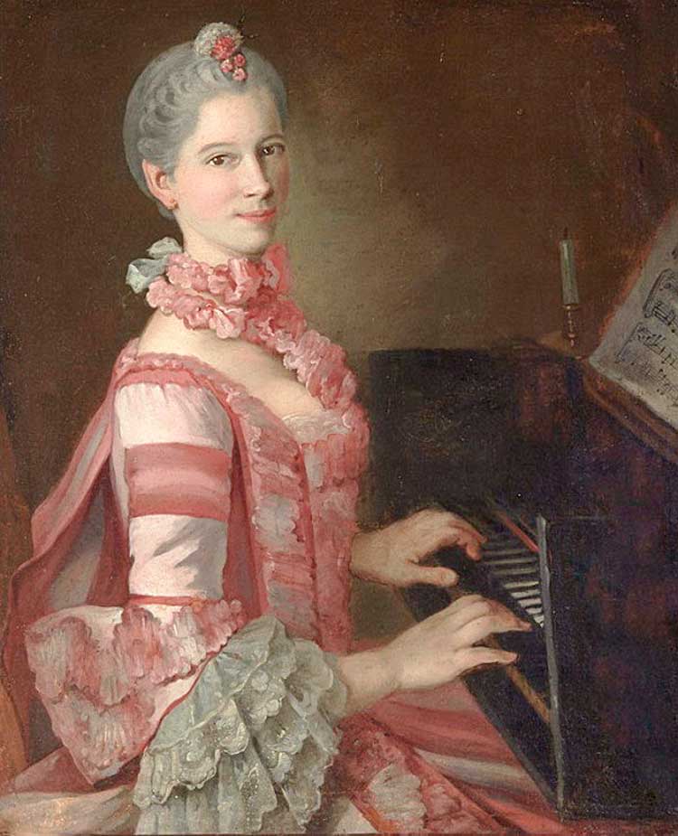 Retrato de Marianne Martinez.