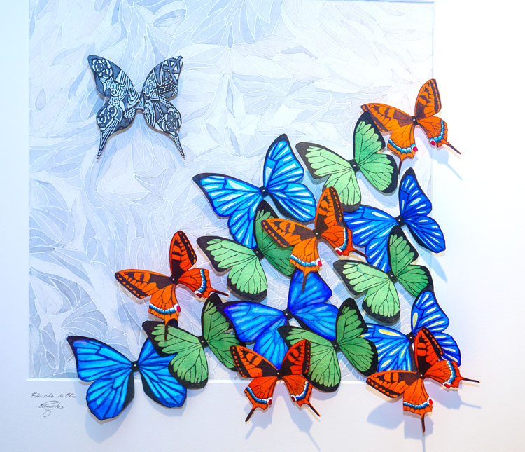 La mariposa única. | VICENTE GARCÍA