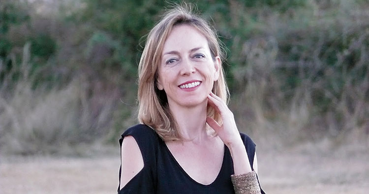 La periodista y escritora bañezana Marta del Riego.