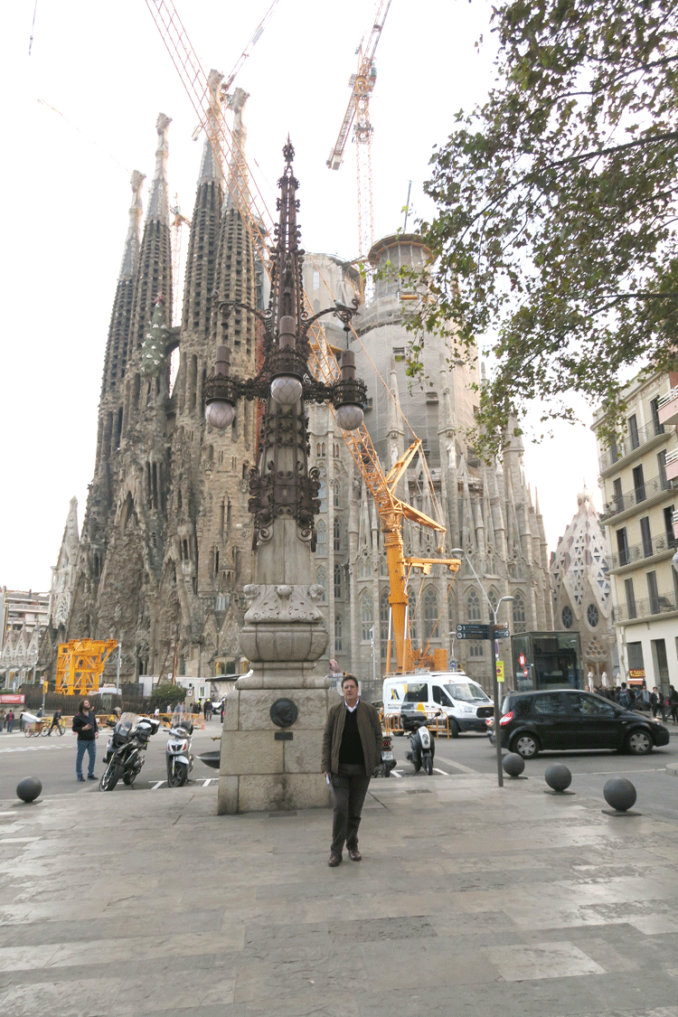 Templo expiatorio de La Sagrada Familia.