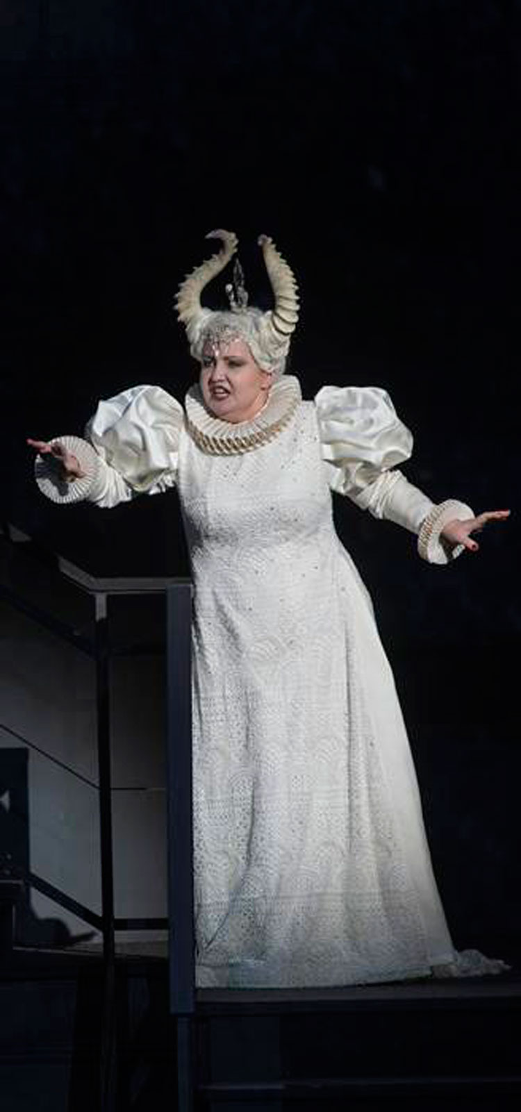 La soprano Shagimuratova.