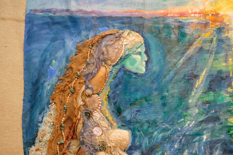Detalle de 'La dama del mar'. | VICENTE GARCÍA