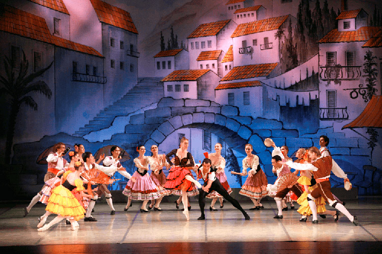 Imagen del ballet 'Don Quijote'.