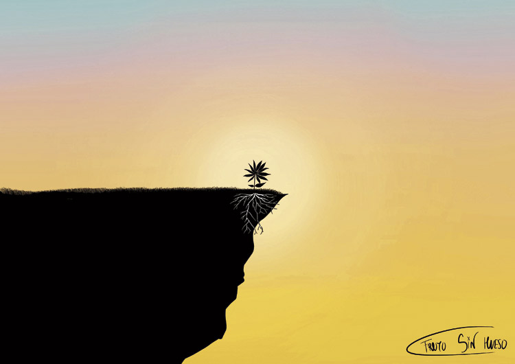 ‘La flor del abismo’. | FRUTO SIN HUESO