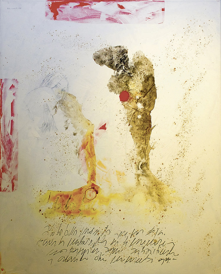 Uno de los cuadros que se exponen en la galería Alemi. | VICENTE GARCÍA