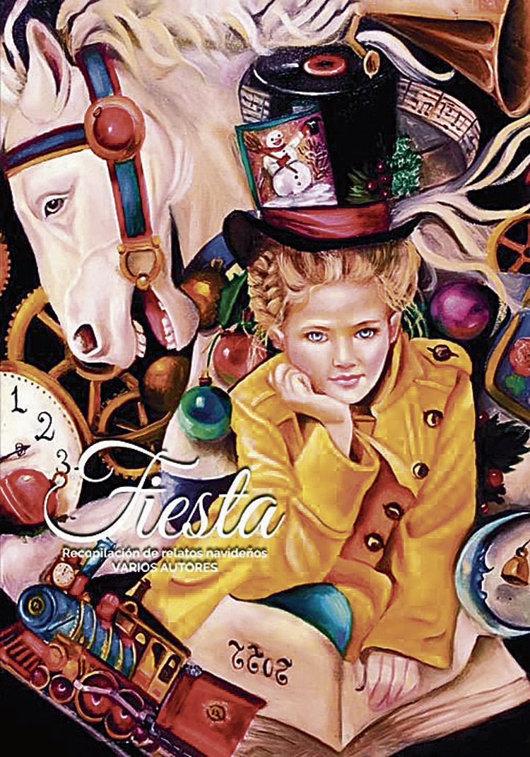 La portada de ‘Fiesta’ se debe a la reconocida pintora Rosana Largo.