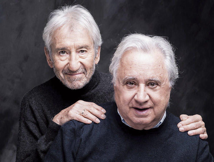 Sacristán con el co-adaptador y director de la obra José Sámano. | PENTACIÓN