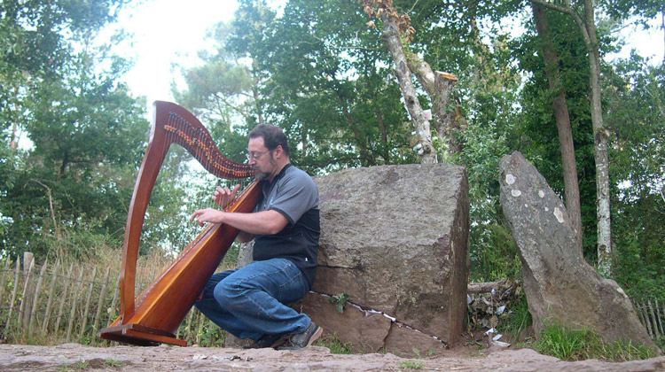 El investigador e instrumentista Daniel García de la Cuesta.