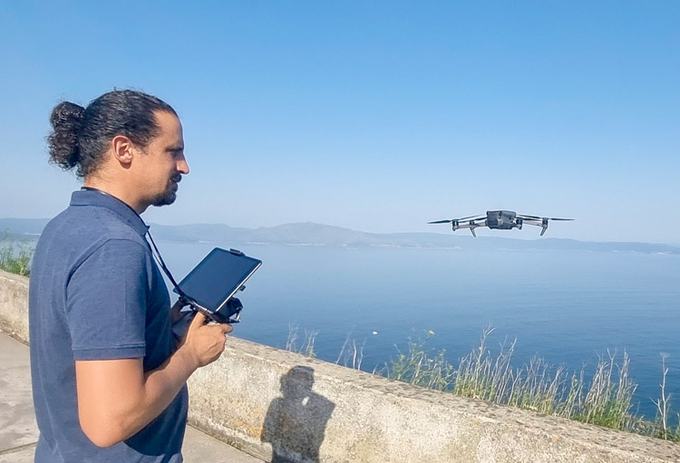 En la realización de la serie se han utilizado drones. | RICI COMUNICACIÓN