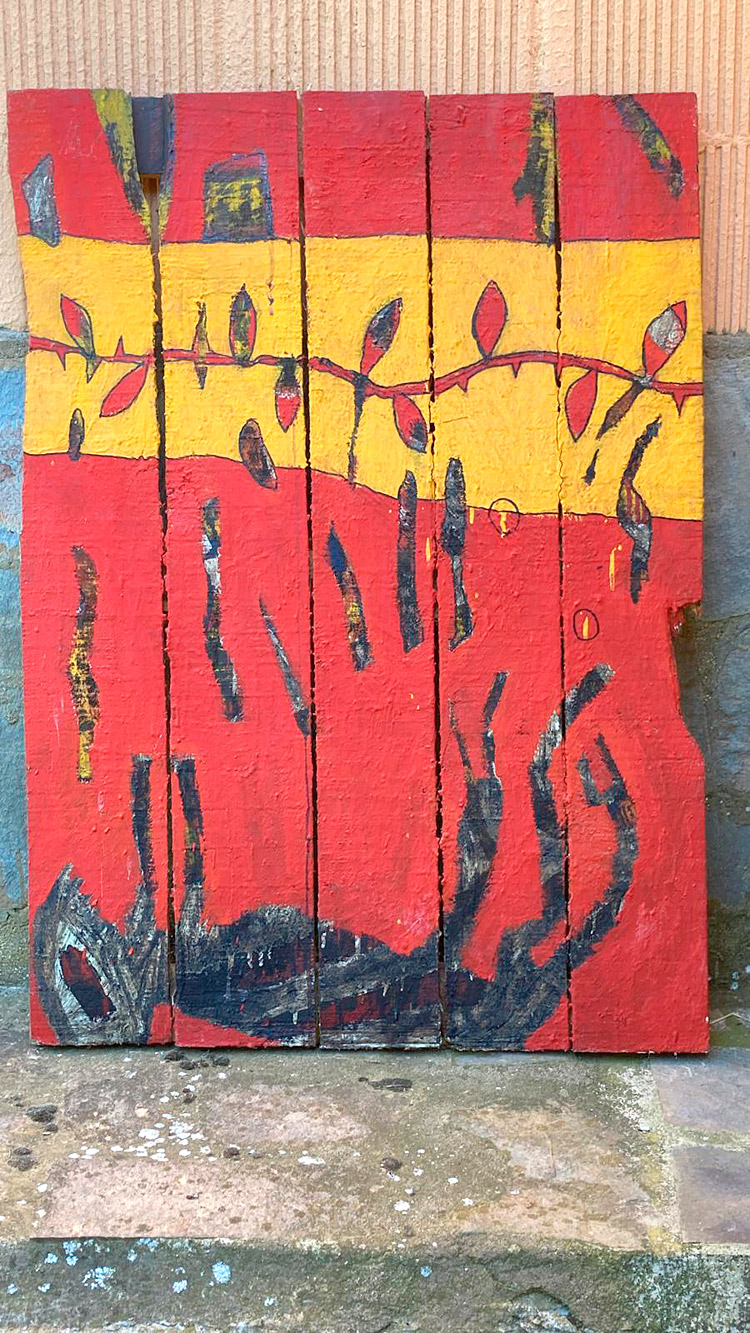 'Algún gato hueco' (1987), de Fernando Ampudia.