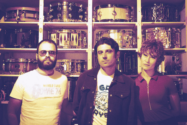 The Limboos en su formación original de trío.