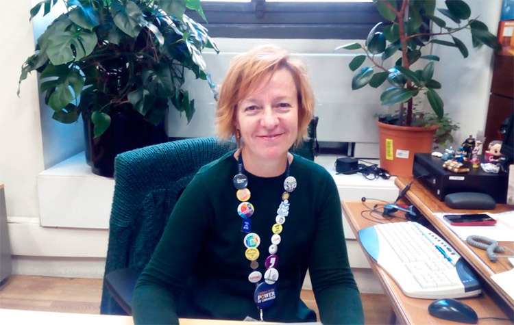 Mar Pérez es directora de la División de Procesos y Servicios Digitales de la Biblioteca Nacional de España.