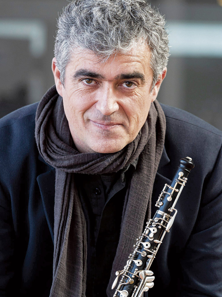 El oboísta Sebastián Gimeno.