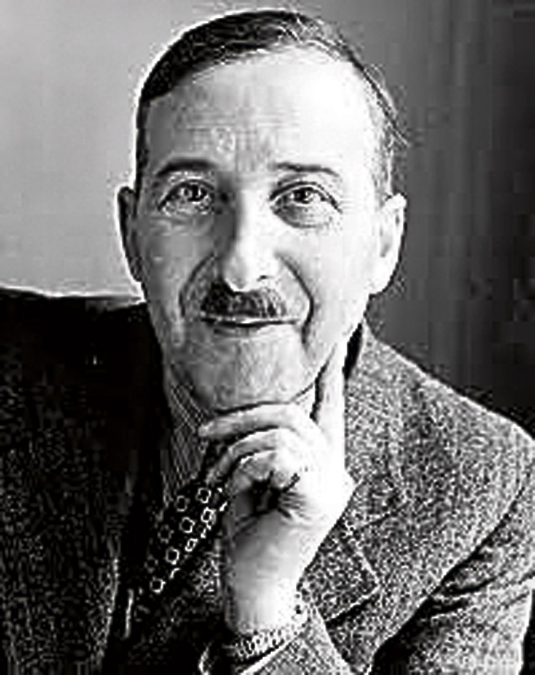 El escritor Stefan Zweig.