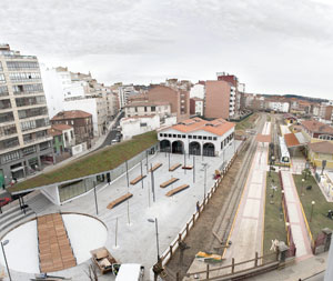 Vista aérea de Espacio Vías | SIC ESTUDIO DE ARQUITECTURA