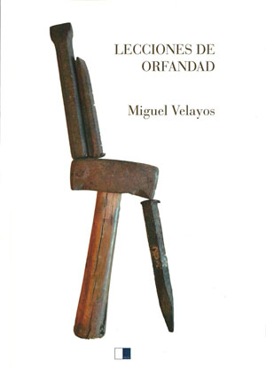 Portada del poemario de Miguel Velayos.