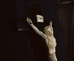El Cristo de marfil donado al Museo de la Catedral. | SAÚL ARÉN