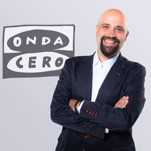 El periodista burgalés y director de 'La brújula', David del Cura.