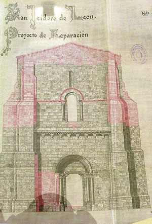 Uno de los dibujos del arquitecto Torbado que forman parte de la exposición. | MAURICIO PEÑA