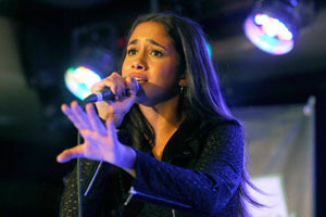 La cantante canaria Eva Ruiz.