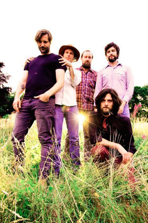 La banda británica The Hanging Stars.