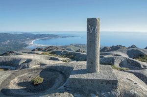 Cumbre del monte Pindo. | VICENTE GARCÍA