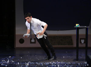 Un momento del show.