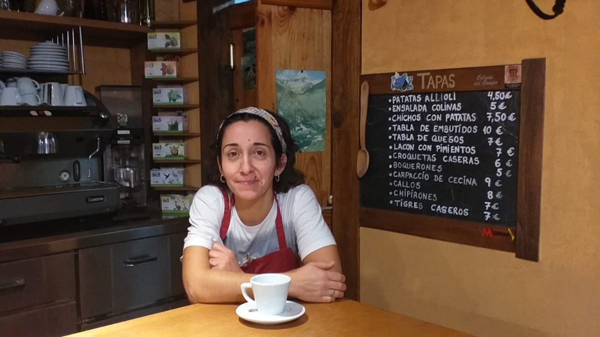Lorena, en El Aguzo, en Colinas del Campo.