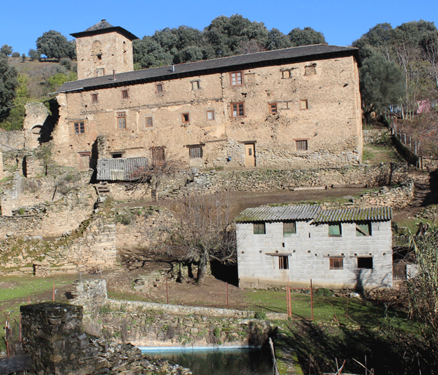 Restos del ex convento de Cabeza de Alba.