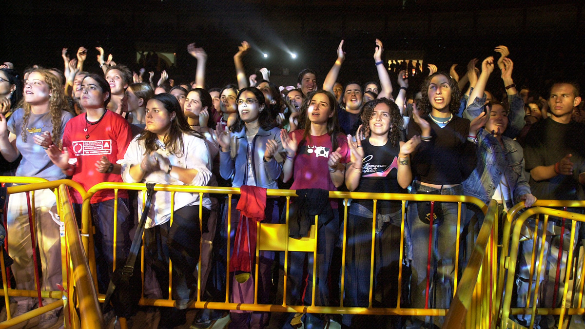 Fans de Jarabe de Palo durante el concierto en León. | ICAL