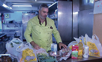 Fernando Martín, cocinero de El Besugo.