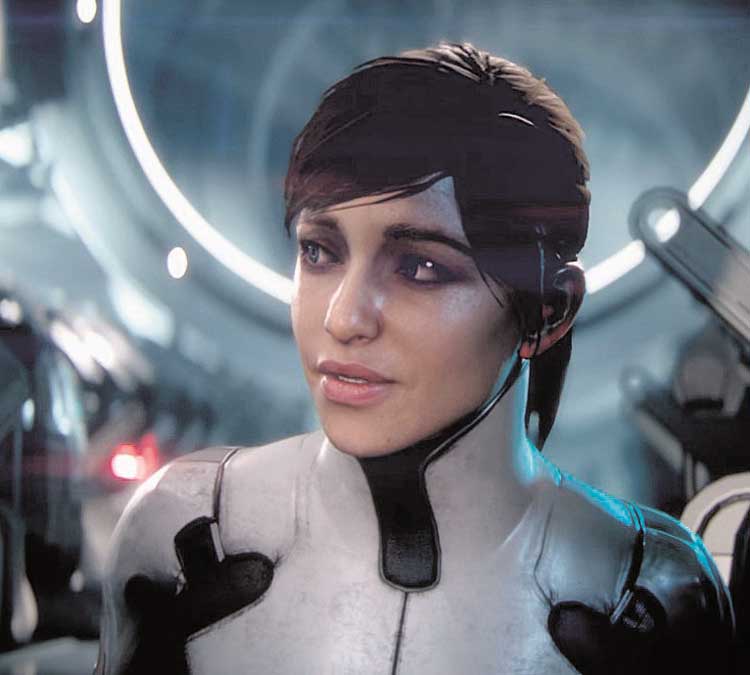 Protagonista femenino de Ándromeda, nuevo título de Mass Effect