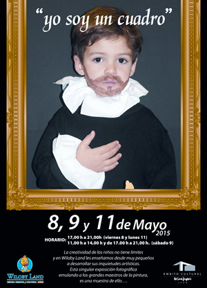 Cartel de la exposición que desde este viernes puede verse en El Corte Inglés.