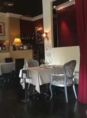 Un rinconín del coqueto restaurante francés Lafayette. | S.M.