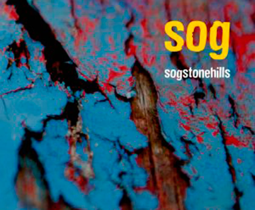 Portada del tercer disco de Sog, 'Sogstonehills'. | SOG
