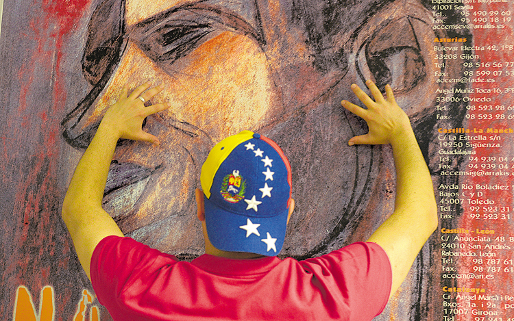 Derwin Albiares tuvo que huir de Venezuela en enero. «Todo iba y va a ir a peor», lamenta. | MAURICIO PEÑA